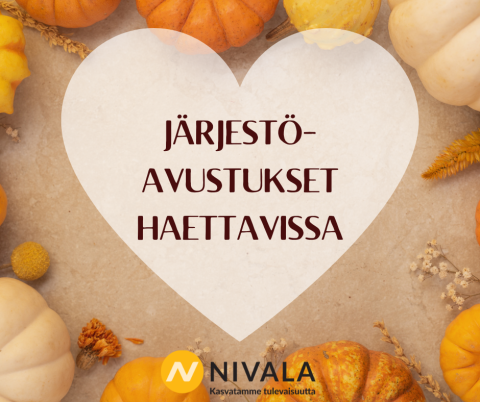 Järjestöavustukset haettavissa