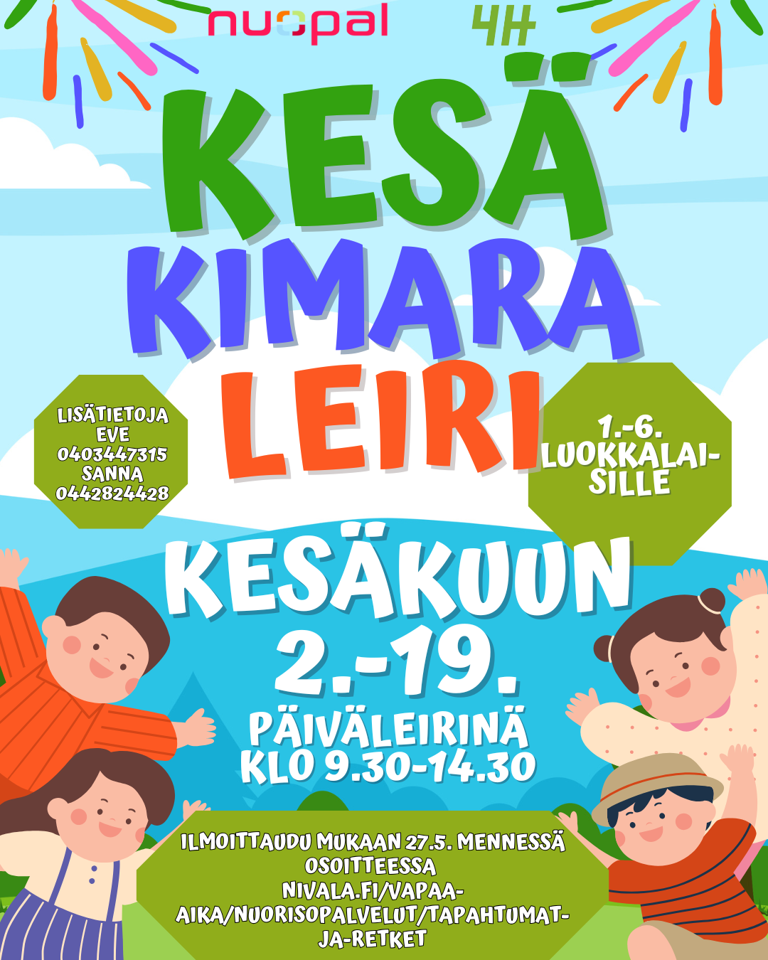 mainos kesäkimaraleiristä