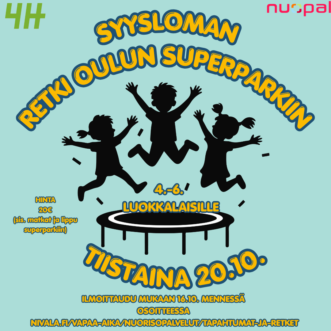 Kuva mainoksesta Oulun Superparkiin